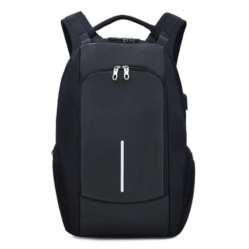 Elegáns stílusú, vízlepergető, multifunkciós férfi hátizsák fekete aa-000113