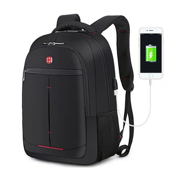 L&D Cross sport notebook hátizsák USB porttal fekete aa-001477