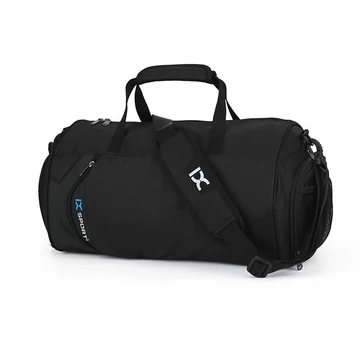 L&D kis méretű cipőtartós sporttáska-edzőtáska fekete aa-001461