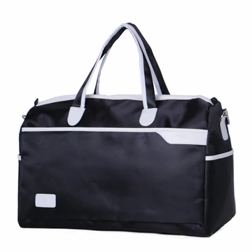 MBC nagyméretű erős utazótáska fekete-fehér aa-000168