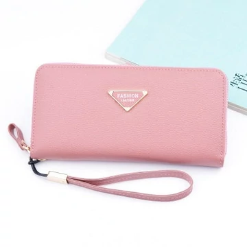 Forever Young női nagy pénztárca háromszög emblémával rózsaszín aa-001382