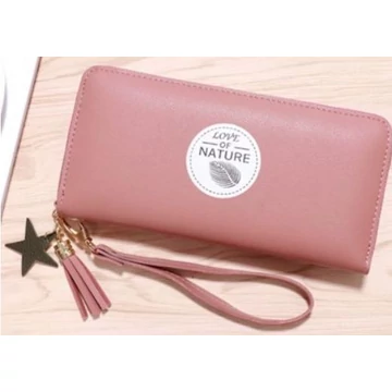 Love Of Nature női nagy pénztárca világosbarna aa-001339