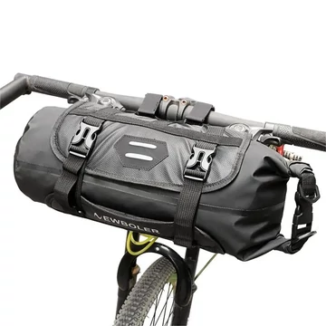 Bringamax Newboler Handlebar Bag 300 levehető kerékpáros kormánytáska 7L fekete bmtask0017b