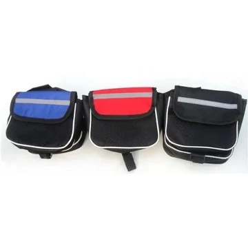 Bringamax Frame Bag 150 Double kerékpáros váztáska 2 zsebbel kék bmtask0005