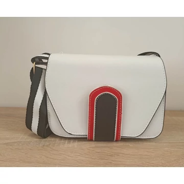 Bonnie női műbőr kézitáska és válltáska fehér aa-001120