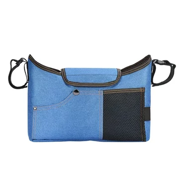 MoCARE STR150 babakocsira tehető rendező táska kék