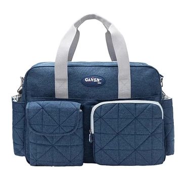 MoCARE TSK350 nagy méretű Baba-mama táska kék