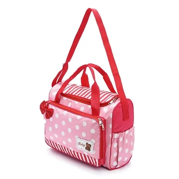 MoCARE OLDT120 közepes méretű baba-mama táska piros