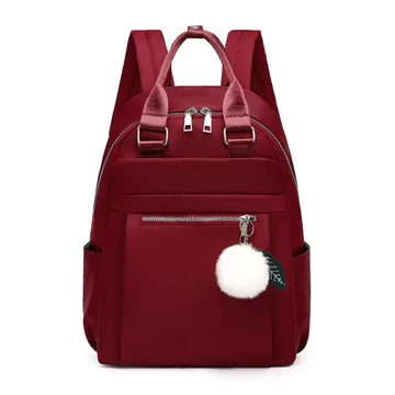 Cristy közepes méretű női utazó hátizsák piros aa-003017