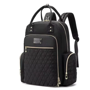 MoCARE BP220 közepes méretű elegáns Baba-Mama hátizsák fekete aa-002978