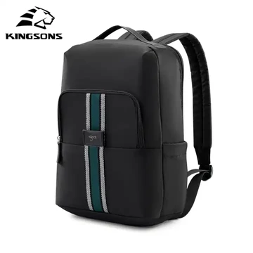 Kingsons K9878W elegáns minimalista férfi hátizsák fekete aa-002076