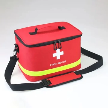 Bearky FA05 elsősegélytáska belső tartalom nélkül piros-sárga aa-002453