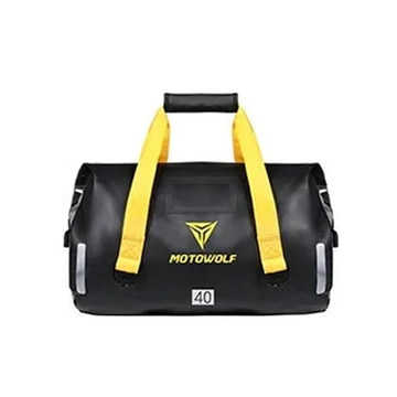 Motowolf 0701 40L nagy méretű vízhatlan motoros táska fekete aa-002348