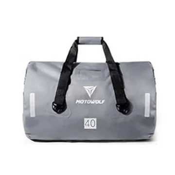 Motowolf 0701 40L nagy méretű vízhatlan motoros táska szürke aa-002350