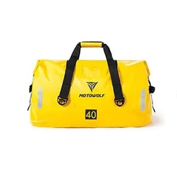 Motowolf 0701 40L nagy méretű vízhatlan motoros táska sárga aa-002349