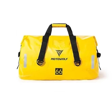 Motowolf 0701 66L nagy méretű vízhatlan motoros táska sárga aa-002352