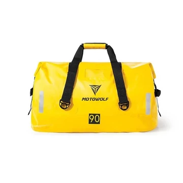 Motowolf 0701 90L nagy méretű vízhatlan motoros táska sárga aa-002355