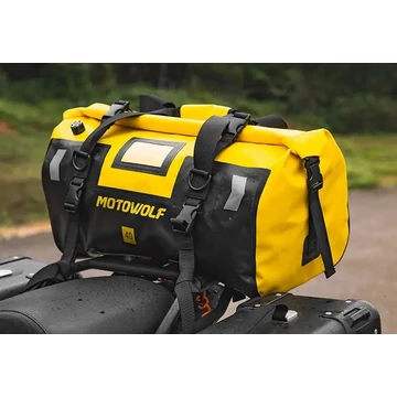Motowolf 0717 40L nagy méretű vízhatlan motoros táska fekete aa-002359