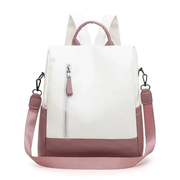 Emerson közepes méretű PU bőr női divat hátizsák válltáska fehér aa-002162