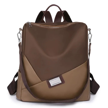 Fancy női közepes méretű női divat hátizsák barna aa-002379