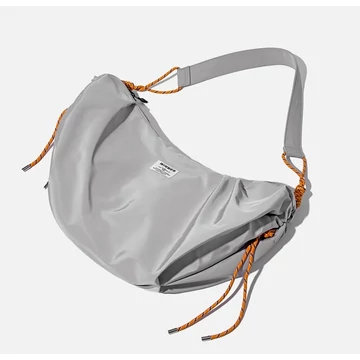 WIN Daniela lezser keresztpántos oldaltáska szürke aa-002534