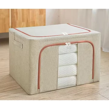 MBC ORG10 66L fedeles oldalajtós rendeződoboz bézs aa-002994