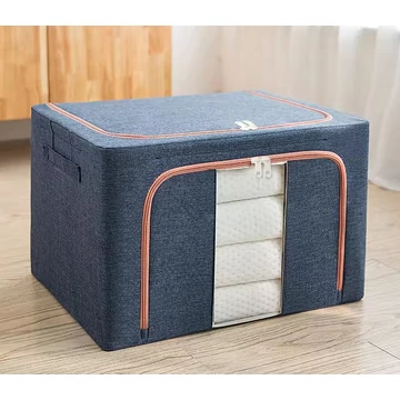 MBC ORG10 100L fedeles oldalajtós rendeződoboz sötétkék aa-003000