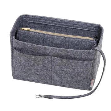 MBC ORG3 M 26cm közepes belső rendező betét női táskába szürke aa-002200