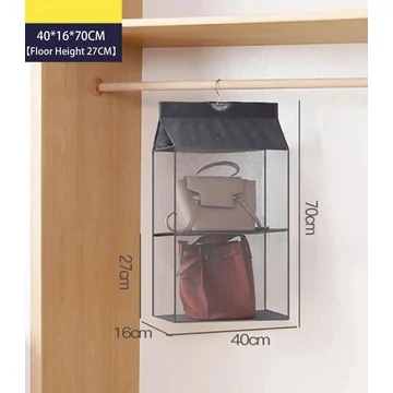 MBC ORG6 táska tartó, rendező szekrénybe 2 polc szürke aa-002220