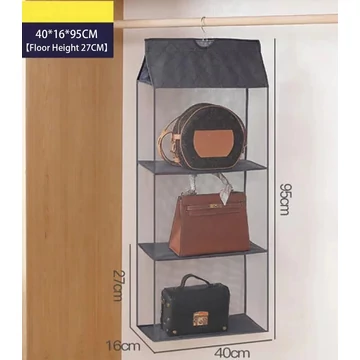 MBC ORG6 táska tartó, rendező szekrénybe 3 polc szürke aa-002221