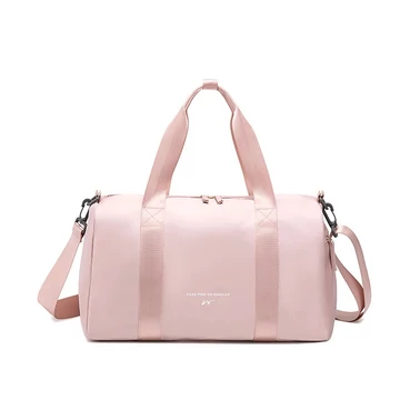 Enjoy Sports A8622 nagy edzős sporttáska, cipőtartóval, rózsaszín aa-002094