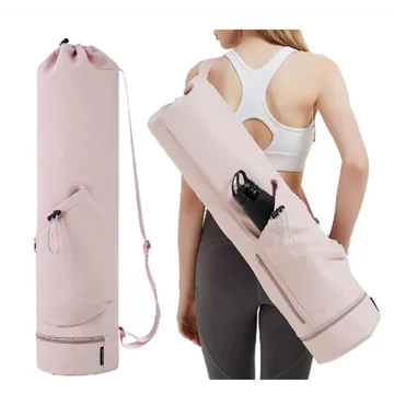 L&D Yoga3 nagy méretű yoga matrac táska sporttáska rózsaszín aa-002343