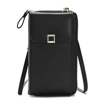 MBC Iris textilbőr telefontáska oldaltáska fekete aa-002623