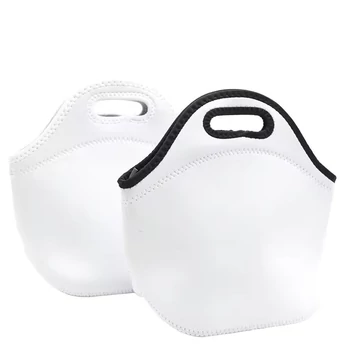 L&D Y100 neoprén uzsonnás táska zsebbel fehér aa-002896