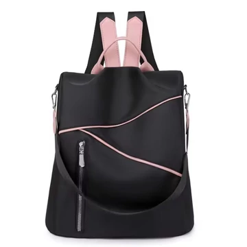 Monic közepes méretű lopásgátlós kialakítású női divat hátizsák NN-672625 fekete aa-003008