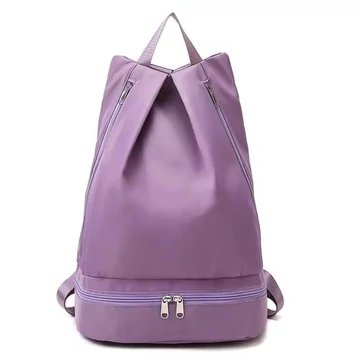 Beatriz közepes méretű sportos női divat hátizsák CJC-145 világoslila aa-003011