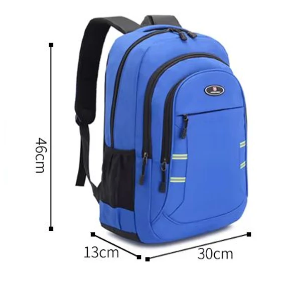 Sportos sokzsebes, unisex hátizsák fekete aa-000137
