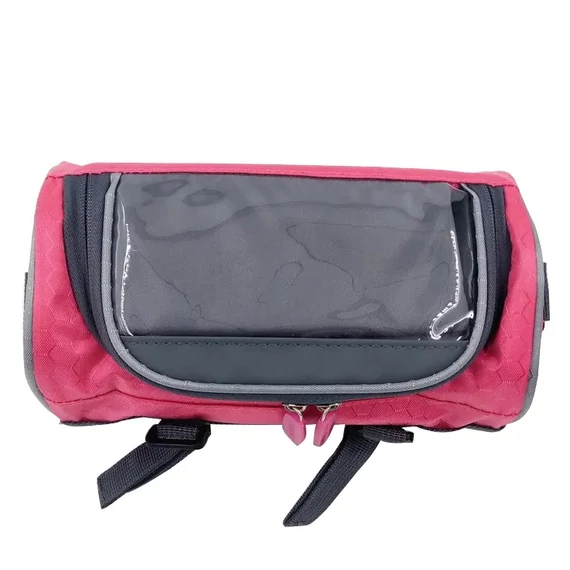 Bringamax Handlebar Bag 100 vállpántos kerékpáros kormánytáska rózsaszín bmtask0020