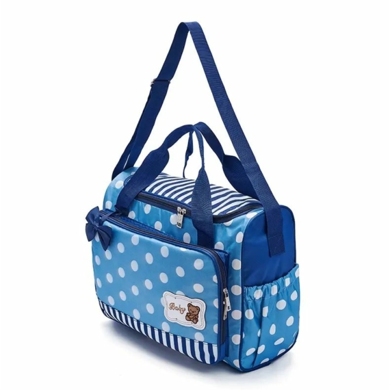 MoCARE OLDT120 közepes méretű baba-mama táska kék