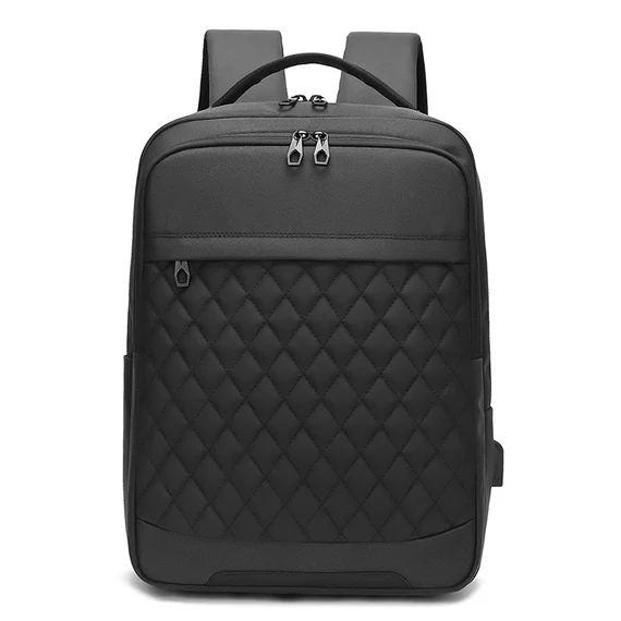 MBC Uxbridge sportos minimalista steppelt férfi hátizsák fekete aa-002556
