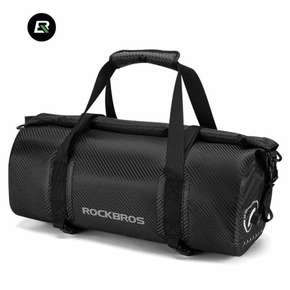 Rockbros AS118 30L közepes méretű vízhatlan motoros táska fekete aa-002418