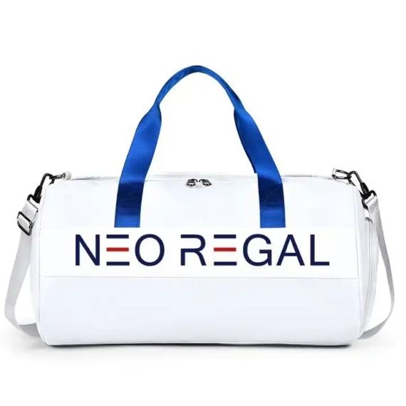 Neo Regal állítható pántos sporttáska, cipőtartóval fehér aa-002084