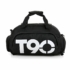 Kép 1/4 - T90 Multifunkciós hátizsákká alakítható sporttáska fekete aa-001787