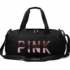 Kép 1/2 - Pink multifunkciós sporttáska vízszintes flitteres pink felirat fekete aa-001716