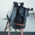 Kép 2/6 - L&D Magna elegáns minimalista férfi hátizsák fekete aa-002339