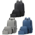 Kép 3/8 - MBC Oakville 3in1 elegáns minimalista férfi hátizsák+keresztpántos táska fekete aa-002553