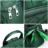 Kép 6/8 - Luna közepes méretű sportos női hátizsák steppelt mintával zöld aa-002176