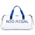 Kép 1/5 - Neo Regal állítható pántos sporttáska, cipőtartóval fehér aa-002084