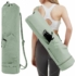 Kép 1/4 - L&D Yoga3 nagy méretű yoga matrac táska sporttáska zöld aa-002342