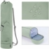 Kép 4/4 - L&D Yoga3 nagy méretű yoga matrac táska sporttáska zöld aa-002342